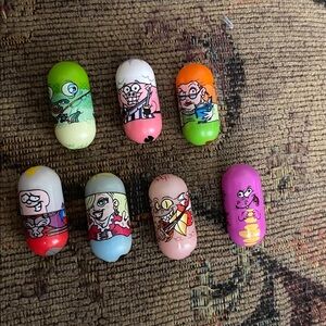 Mighty Beanz Mixed Lot of 7 Moose Toys